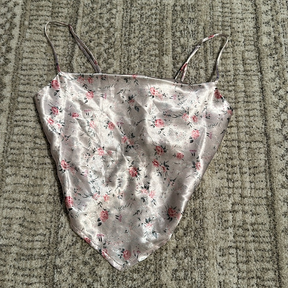 Cotton Candy LA handkerchief top